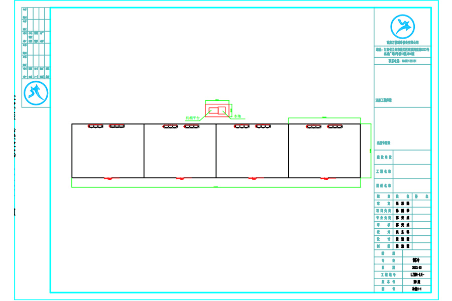 甘肅武威1200平米蔬菜保鮮冷庫設(shè)計平面圖